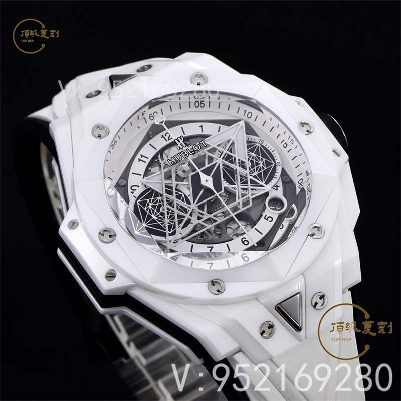 ZF廠宇舶刺青二代白色陶瓷big bang大爆炸復(fù)刻表新品評測-復(fù)刻表