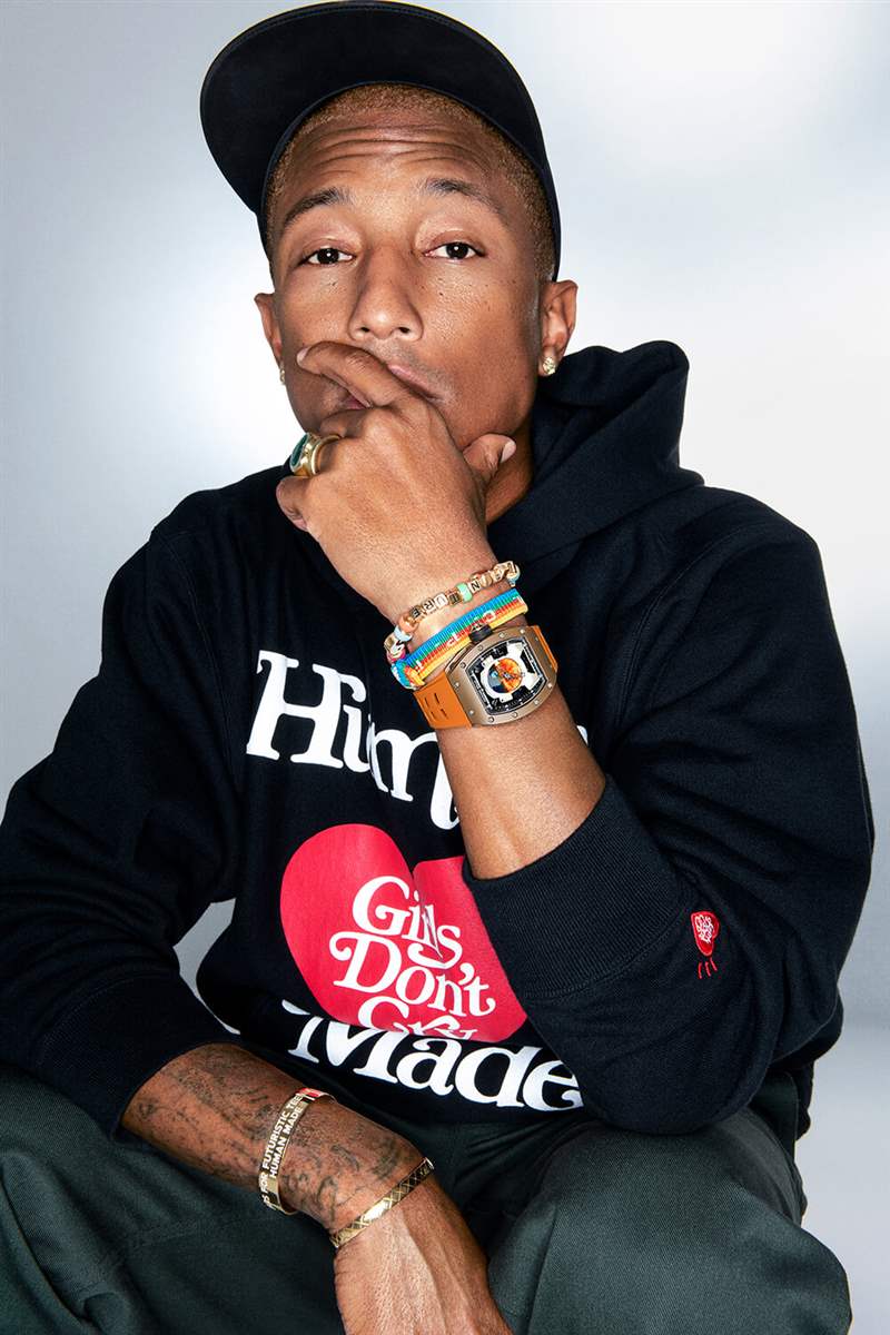 理查德米勒RM 52-05 手動上鏈陀飛輪 Pharrell Williams手表-復刻表