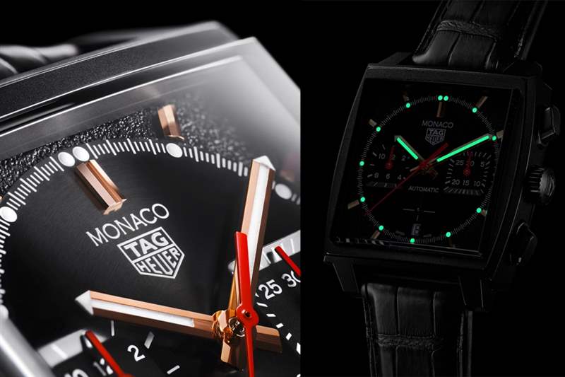 TAG Heuer泰格豪雅Monaco Special Edition極型黑武士登場-復(fù)刻表