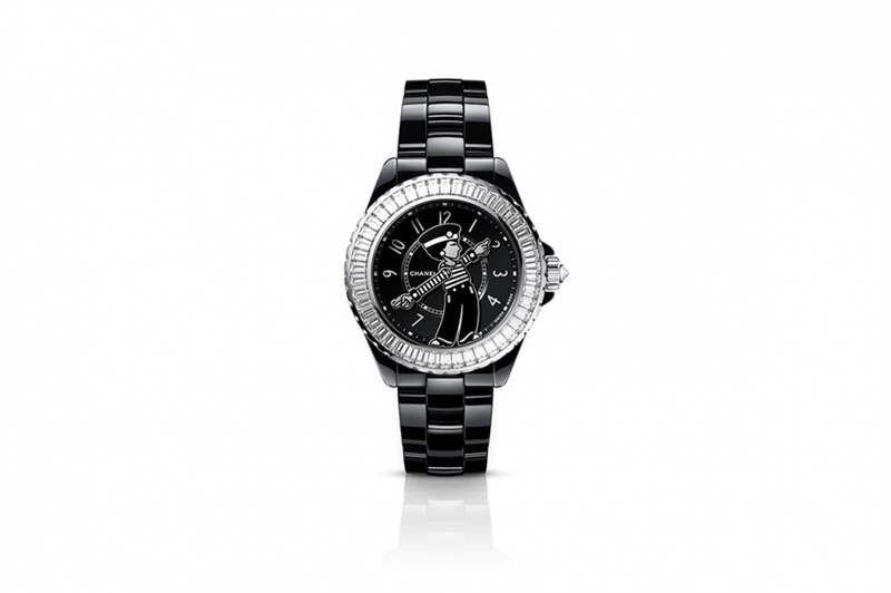 香奈兒Chanel 2022新表面世J12 Diamond Tourbillon陀飛輪機(jī)芯再創(chuàng)巔峰-復(fù)刻表