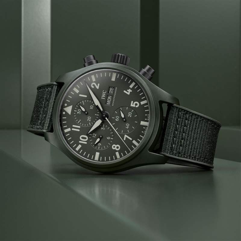 萬(wàn)國(guó)Pilot's Watch Chronograph TOP GUN Pantone彩色陶瓷飛行表-復(fù)刻表