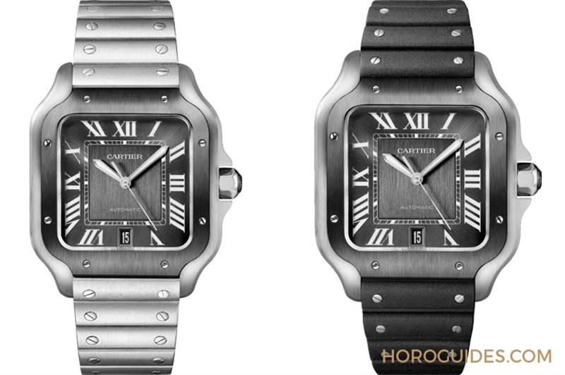 CARTIER - 黑魂模式啟動！ 卡地亞Santos de Cartier大型款