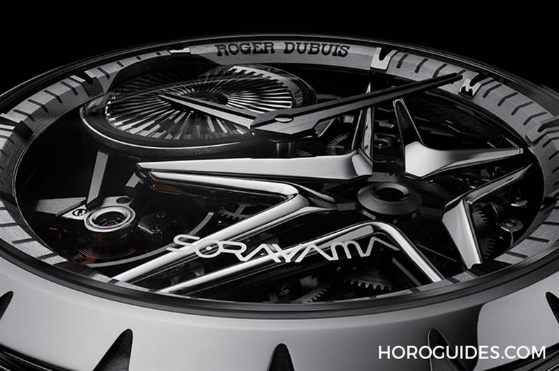 ROGER DUBUIS - 這款自動(dòng)盤(pán)轉(zhuǎn)起來(lái)很迷幻！ Roger Dubuis攜手空山基推出Excalibur Sorayama Monobalancier腕表