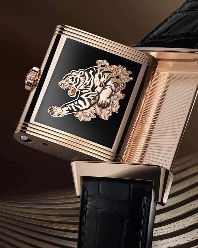 采用可翻轉設計的積家的Reverso。 （jaeger-lecoultre.com）