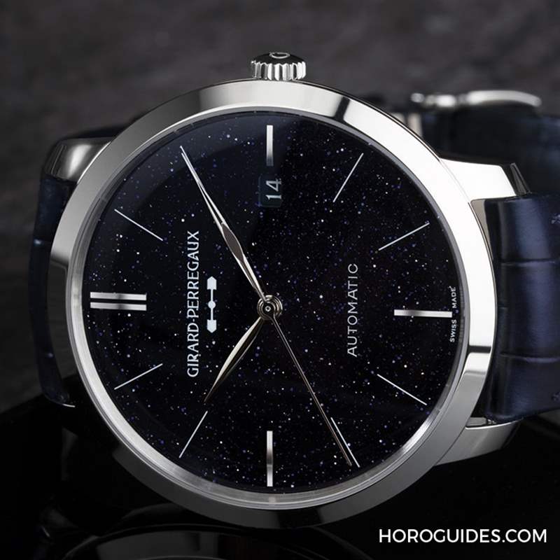 GIRARD-PERREGAUX - 來(lái)一場(chǎng)夢(mèng)幻星空之旅｜芝柏表1966 Orion全新砂金石表盤(pán)