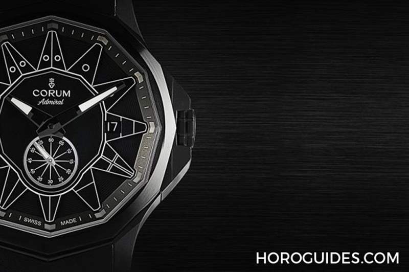 CORUM - 黑潮涌現(xiàn)，五色齊發(fā)｜Corum Admiral 42 Automatic Full Black