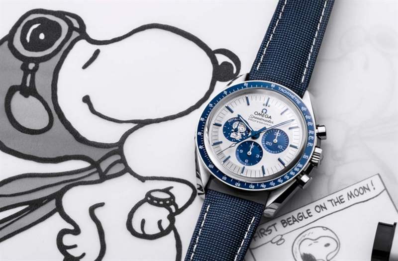 Omega Speedmaster Silver Snoopy Award 50周年腕表！ 第三代Snoopy版絕對是Speedmaster迷務(wù)必入手之一枚！