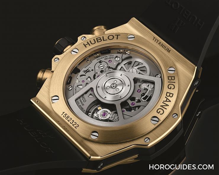 大爆炸宇宙的超新星HUBLOT Big Bang Unico 黃金計時腕表-復刻表
