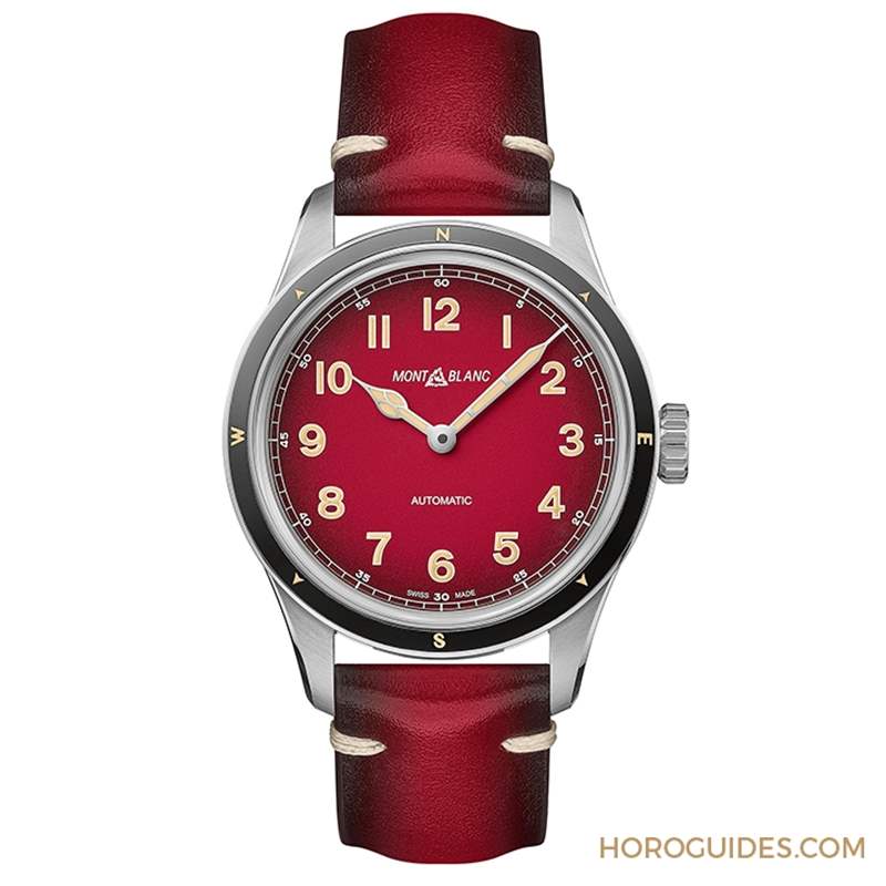 向雪山之神致敬｜Montblanc 1858系列霜峰紅限量腕表-復(fù)刻表