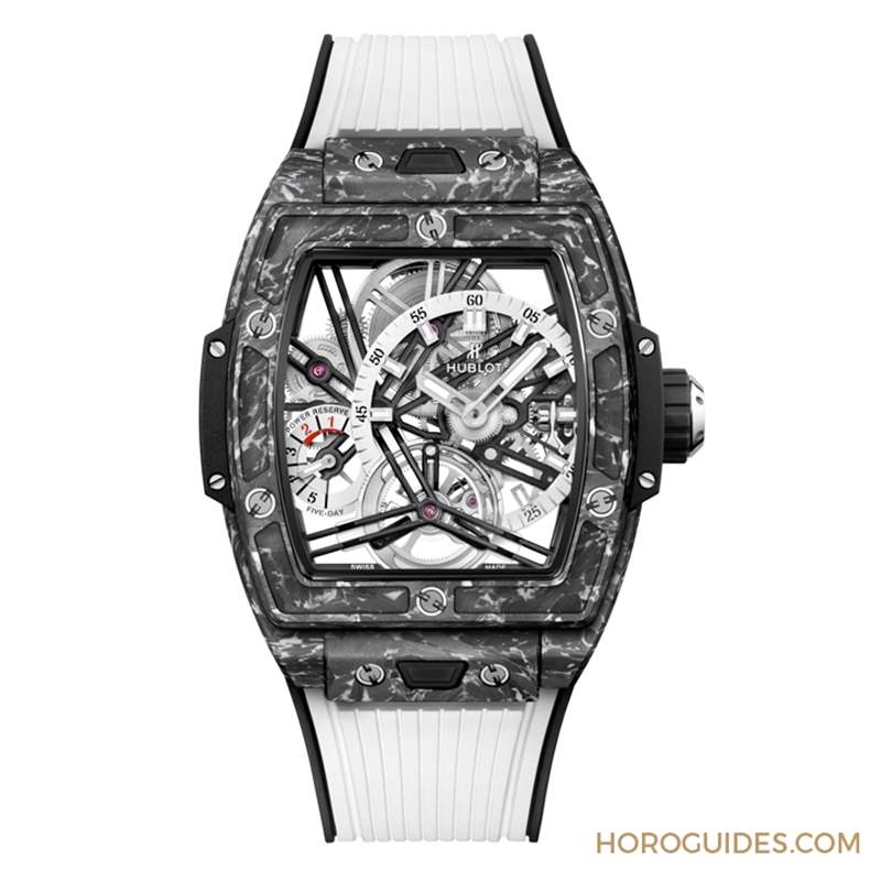 直搗靈魂的爆炸性美學(xué)｜Hublot Spirit Of Big Bang 陀飛輪5日鏈腕表-白色碳纖維款、藍(lán)寶石款-復(fù)刻表