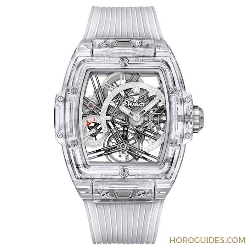 直搗靈魂的爆炸性美學(xué)｜Hublot Spirit Of Big Bang 陀飛輪5日鏈腕表-白色碳纖維款、藍(lán)寶石款-復(fù)刻表