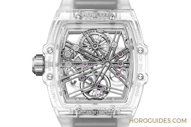 直搗靈魂的爆炸性美學(xué)｜Hublot Spirit Of Big Bang 陀飛輪5日鏈腕表-白色碳纖維款、藍(lán)寶石款-復(fù)刻表