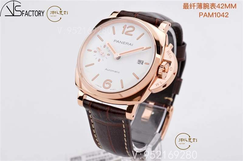 VS廠沛納海pam1042紅金腕表做工怎么樣,值得入手嗎-復(fù)刻表