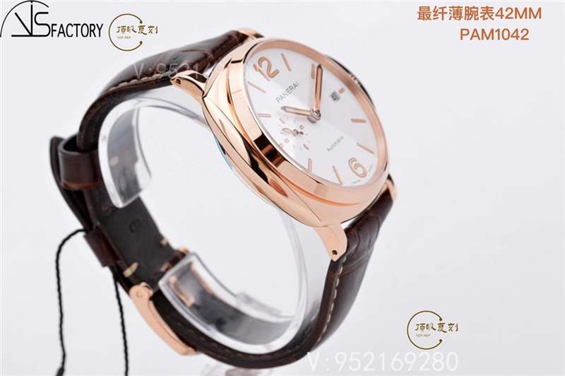 VS廠沛納海pam1042紅金腕表做工怎么樣,值得入手嗎-復(fù)刻表