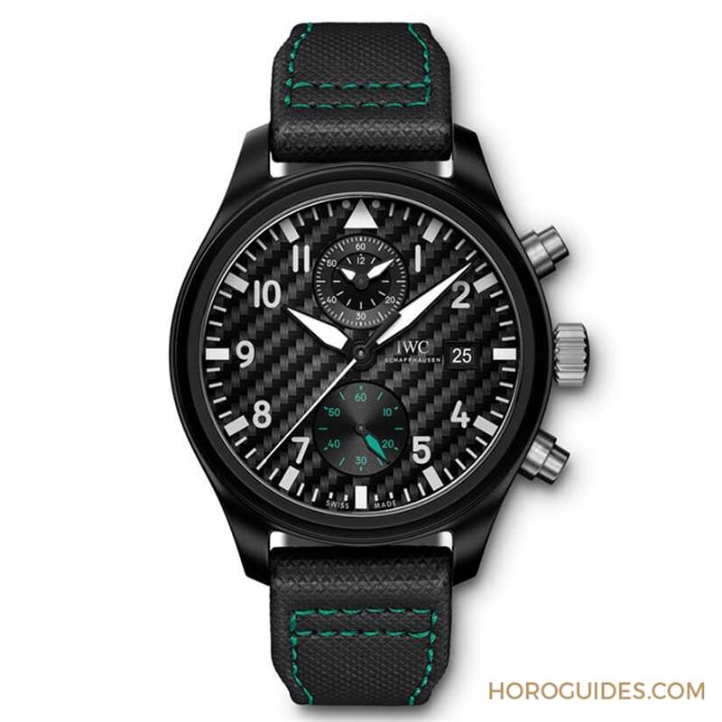 賽車同款材質！IWC飛行員計時腕表「AMG」特別版-復刻表