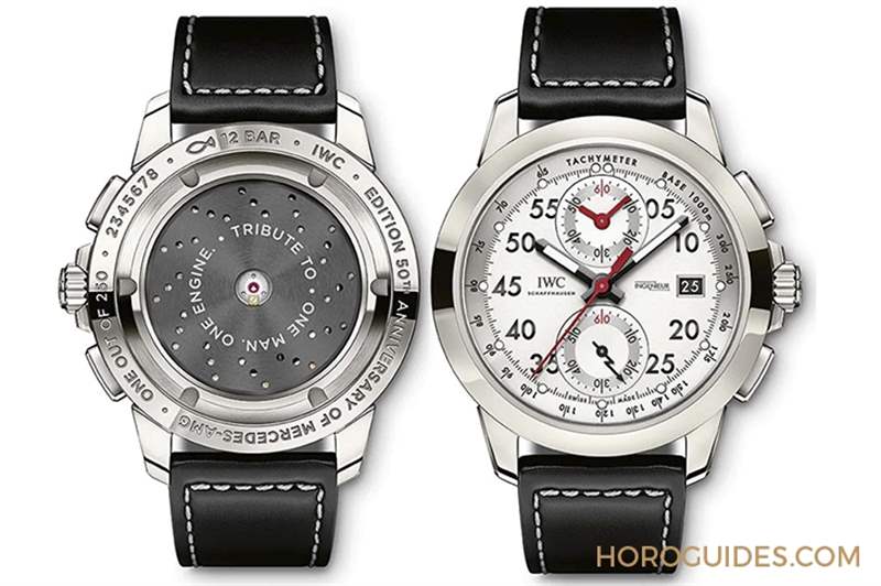 賽車同款材質！IWC飛行員計時腕表「AMG」特別版-復刻表