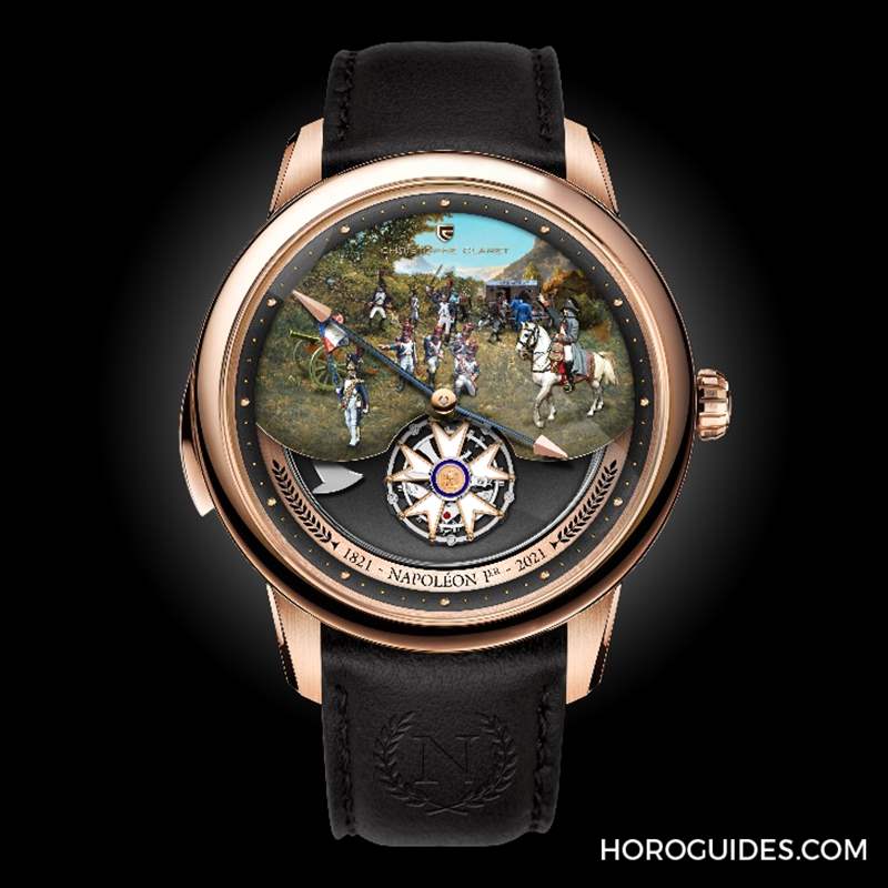 極致三問報(bào)時，向拿破侖致敬｜Christophe Claret Napoleon飛行陀飛輪三問表-復(fù)刻表
