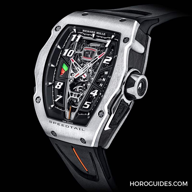 當(dāng)超級(jí)腕表遇到神級(jí)超跑！RICHARD MILLE X McLaren Speedtail聯(lián)名腕表RM 40-01自動(dòng)上鏈陀飛輪腕表-復(fù)刻表