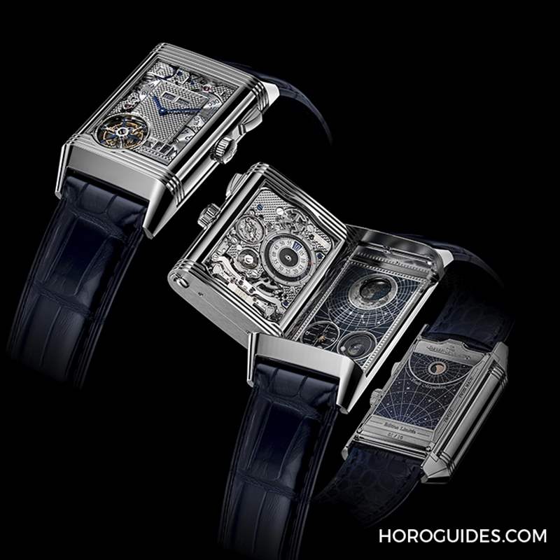 全球首款四面時(shí)計(jì)！11項(xiàng)復(fù)雜功能入列｜積家超卓復(fù)雜功能系列185型機(jī)芯翻轉(zhuǎn)腕表-復(fù)刻表