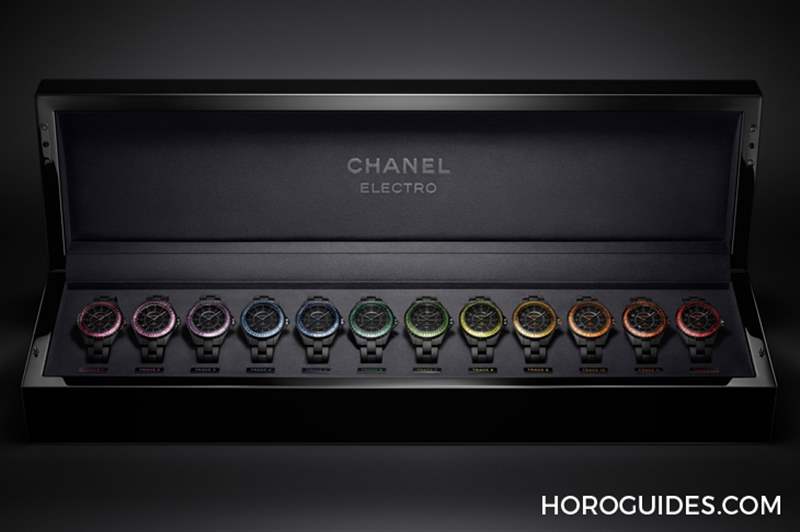 彩虹圈、電音魂，CHANEL J12嗨起來！-復(fù)刻表