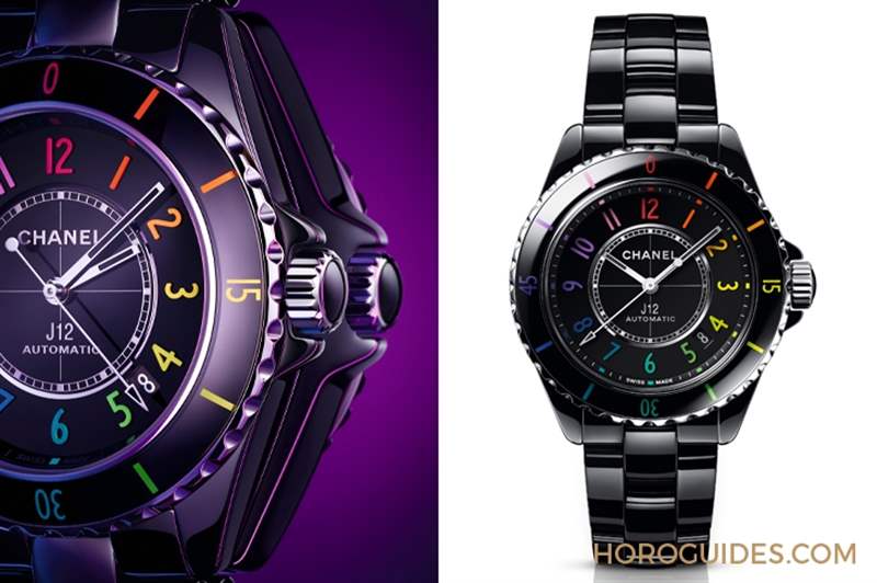 彩虹圈、電音魂，CHANEL J12嗨起來！-復(fù)刻表