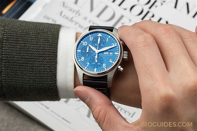 幫你試戴! 2021 IWC全新Pilot飛行員計時碼表-復(fù)刻表