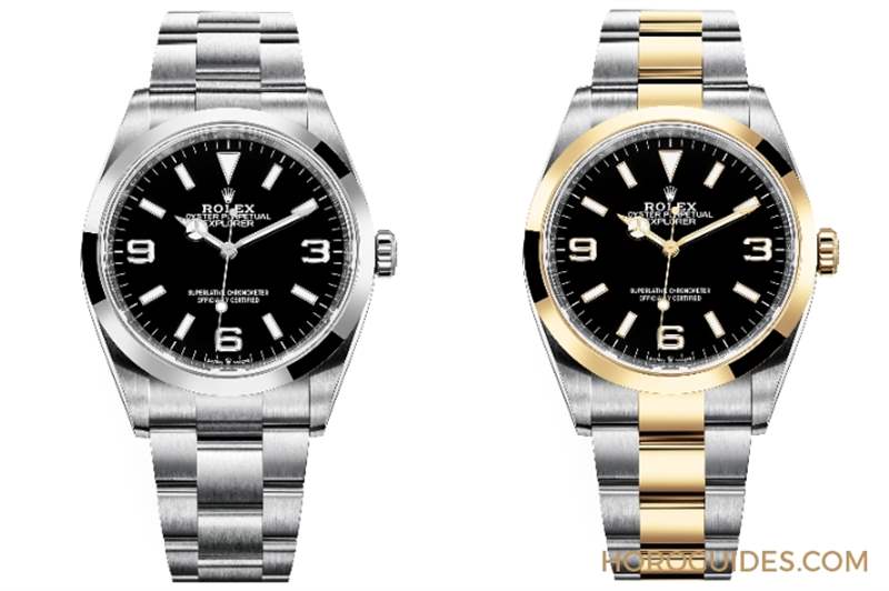 2021勞力士Explorer小表徑36，復(fù)古回歸！還有全新半金款-復(fù)刻表