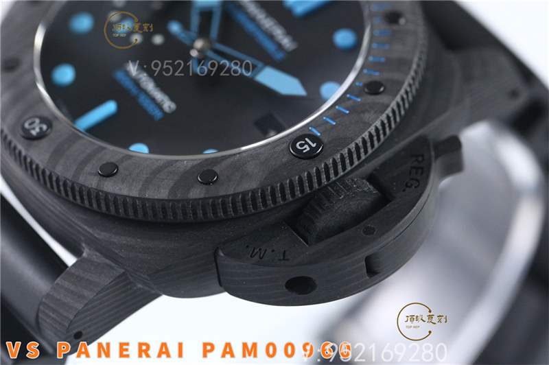VS廠沛納海pam960碳纖維腕表復(fù)刻做工怎么樣,42mm亞洲人專屬-復(fù)刻表
