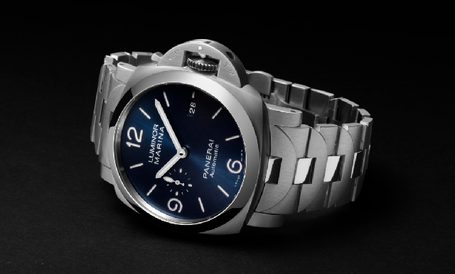 全新升級鏈帶！沛納海Luminor Marina Specchio blu腕表-復(fù)刻表