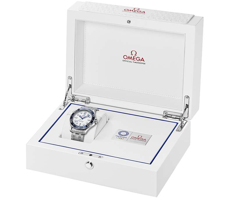 歐米茄海馬潛水員300米東京2020-復刻表