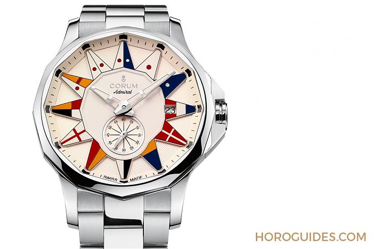 海洋風(fēng)格領(lǐng)航之選|Corum海軍上將AC-One 45鏤空陀飛輪與AC-One 38女仕鉆表-復(fù)刻表