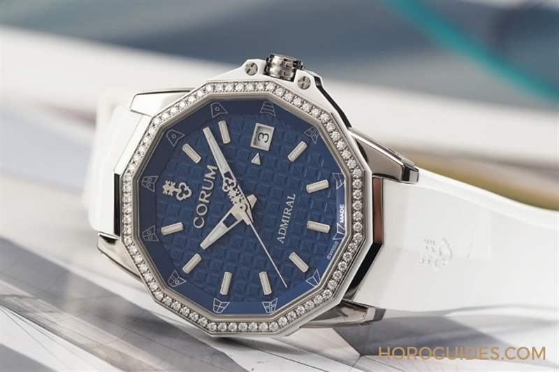 海洋風(fēng)格領(lǐng)航之選|Corum海軍上將AC-One 45鏤空陀飛輪與AC-One 38女仕鉆表-復(fù)刻表