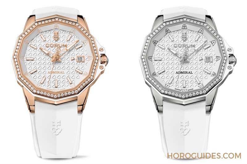 海洋風(fēng)格領(lǐng)航之選|Corum海軍上將AC-One 45鏤空陀飛輪與AC-One 38女仕鉆表-復(fù)刻表