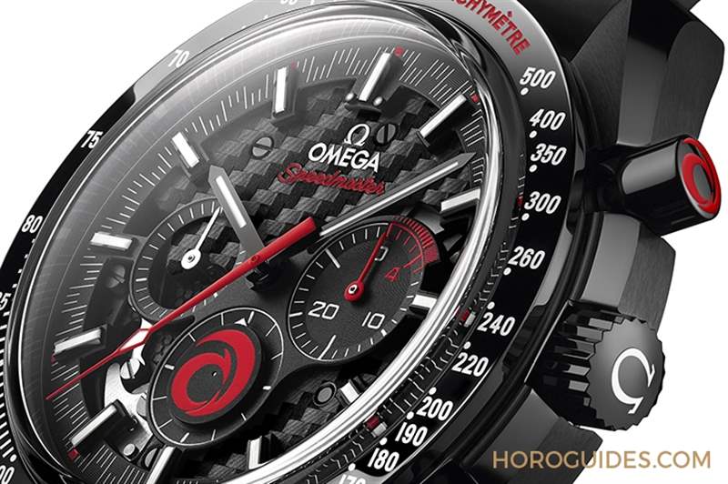 黑與紅，力與美｜歐米茄超霸系列月之暗面Alinghi腕表-復(fù)刻表