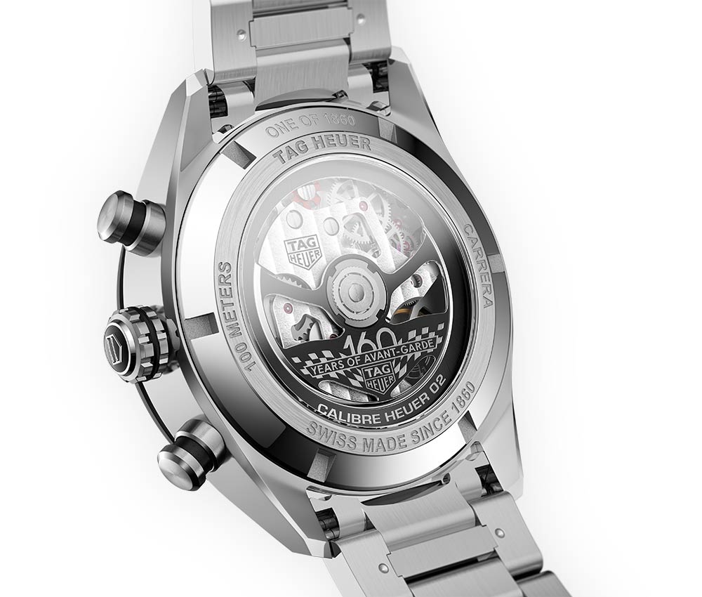 泰格豪雅TAG Heuer卡雷拉運(yùn)動計(jì)時碼表160年-復(fù)刻表