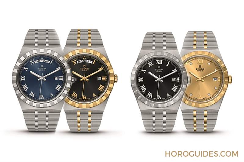 帝舵TUDOR Royal皇家系列重返當(dāng)代！一次推出四種尺寸-復(fù)刻表