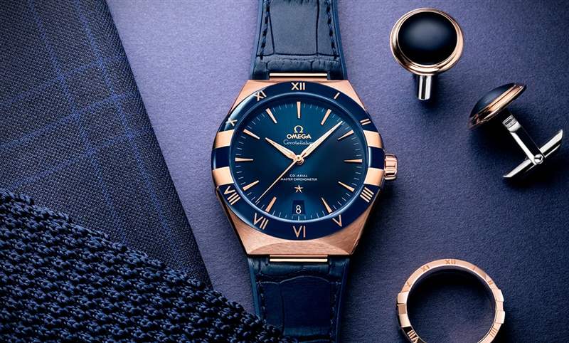 表徑再放大、拋光陶瓷表圈，OMEGA星座系列男表脫胎換骨更有型-復刻表