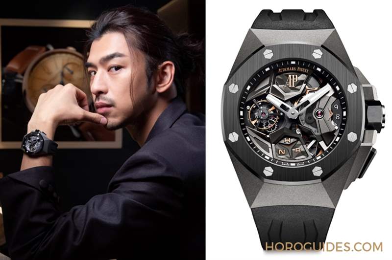 愛彼遠百信義A13概念店全新開幕，盧廣仲秀Code 11.59酒紅計時碼表獻唱-復(fù)刻表