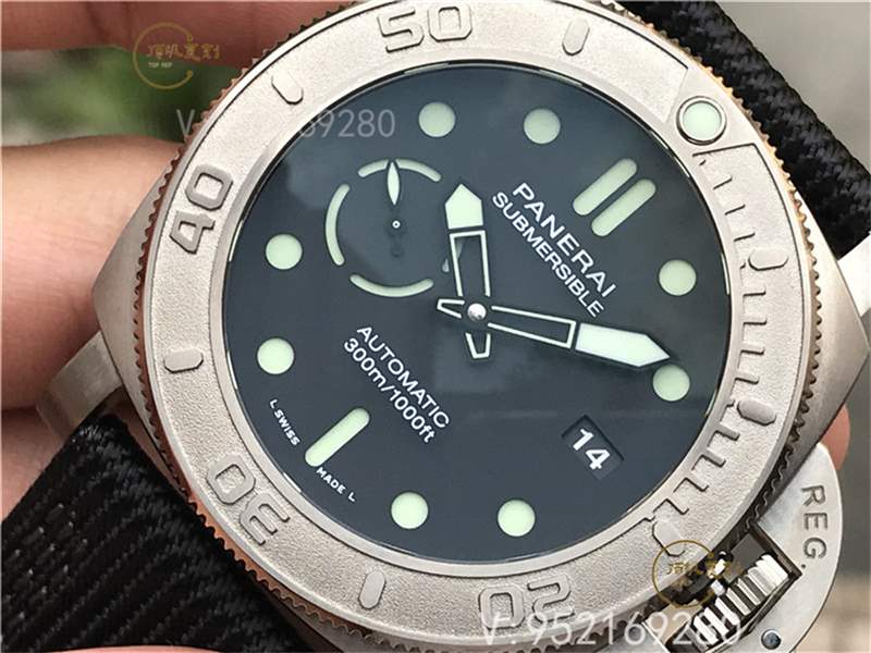 VS廠沛納海pam984鈦金屬腕表復(fù)刻做工怎么樣-復(fù)刻表