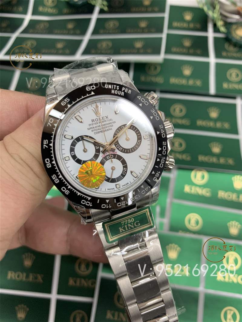 KING廠勞力士迪通拿7750機(jī)芯復(fù)刻做工怎么樣,厚度對(duì)版-復(fù)刻表