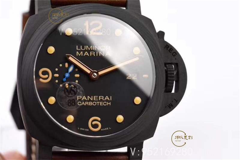 VS廠沛納海pam661碳纖維腕表復(fù)刻做工怎么樣-復(fù)刻表