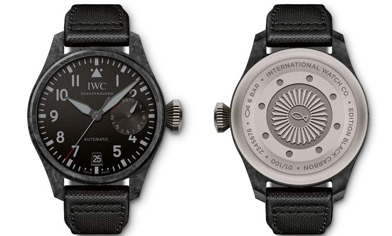 不僅限量，還有隱藏版｜IWC大型飛行員「黑碳」特別版