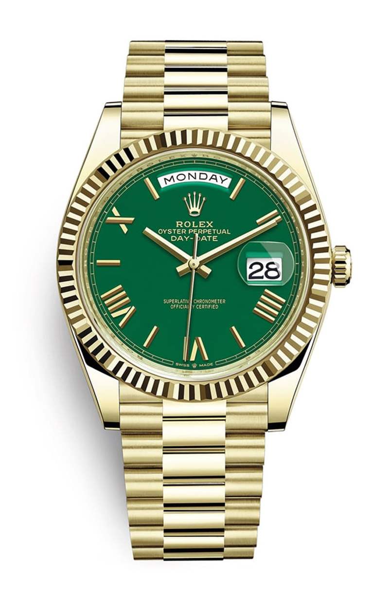 Day-Date 228238定價HKD 292,500，目前國外報價128,000歐元。（Rolex官網(wǎng)）