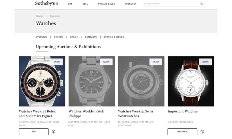 小而精！ 蘇富比線上主題拍賣「Watches Weekly」接力度時(shí)機(jī)