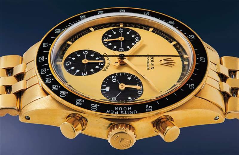 Rolex Paul Newman Daytona 6264將拍賣激罕檸檬面手表估值千萬-復(fù)刻表
