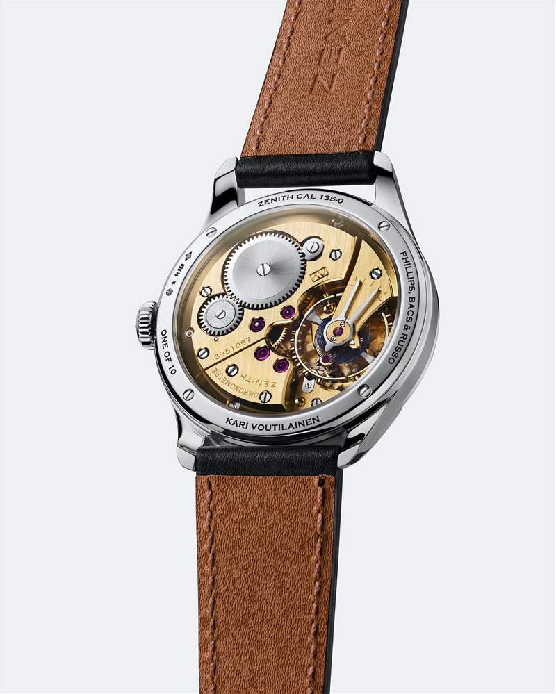 Calibre 135 Observatoire(圖片來源:ZENITH) 史上奪最多天文臺精密計時獎ZENITH機芯大師修復(fù)超限量10枚新作-復(fù)刻表