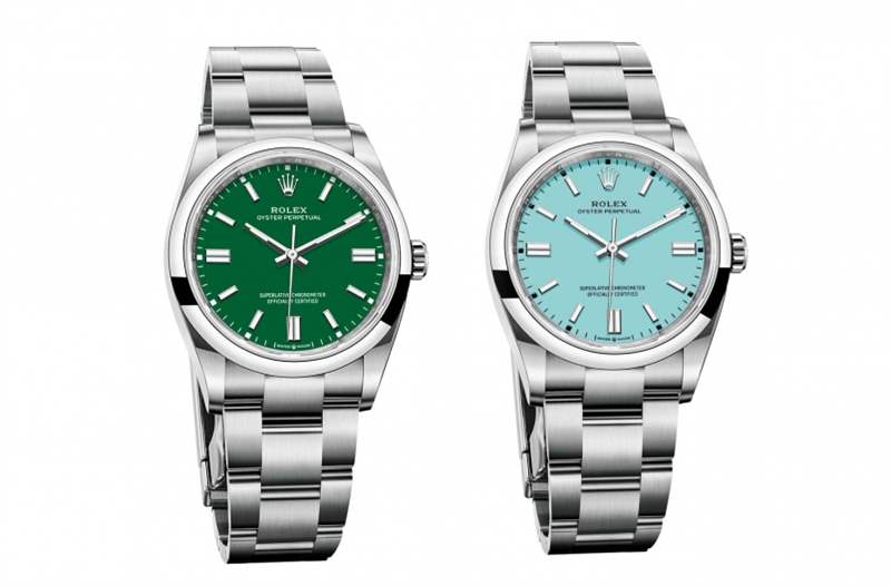 有什么勞力士入門款推薦？Rolex Oyster Perpetual 2020帶來搶眼配色-復(fù)刻表