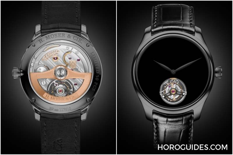 H. MOSER & CIE - 慶祝全新銷售平臺(tái)上線！ H. MOSER & CIE.推出三款Vantablack?腕表