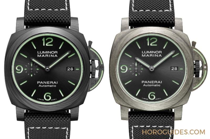 OFFICINE PANERAI - 全都亮起來！ 沛納海全新Luminor Marina，表盤、表冠、表帶都有夜光