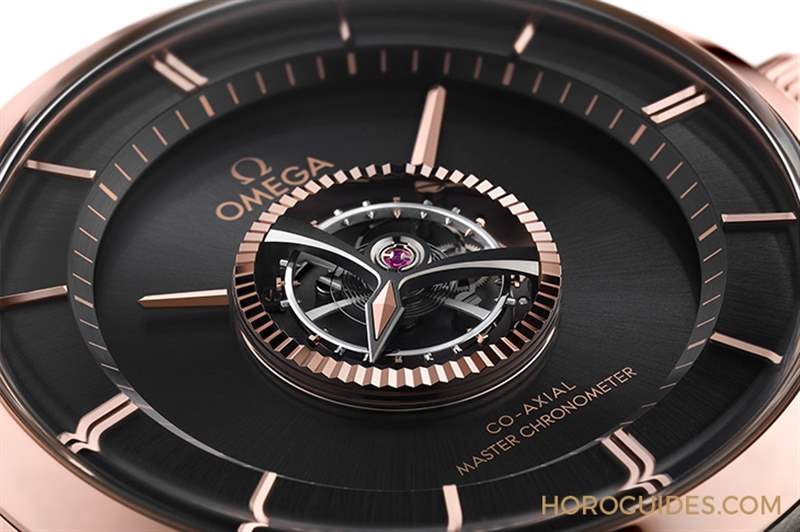 OMEGA - OMEGA首款大師天文臺認證手動上鏈中置陀飛輪誕生｜De Ville陀飛輪腕表